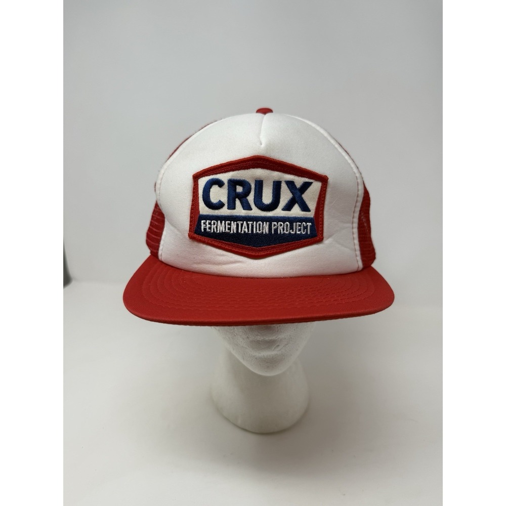 Crux‎ Fermentation Project Bend Oregon Red White Blue Trucker Snapback Hat